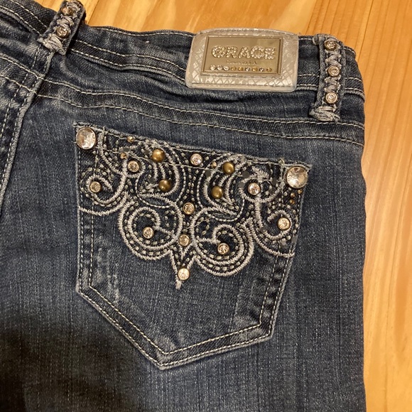 Grace in LA Rhinestone RN128119 Capri - Picture 6 of 16